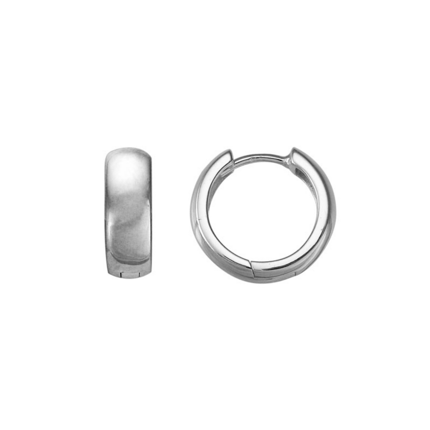 Sterling silver hoops - classic and versatile earrings