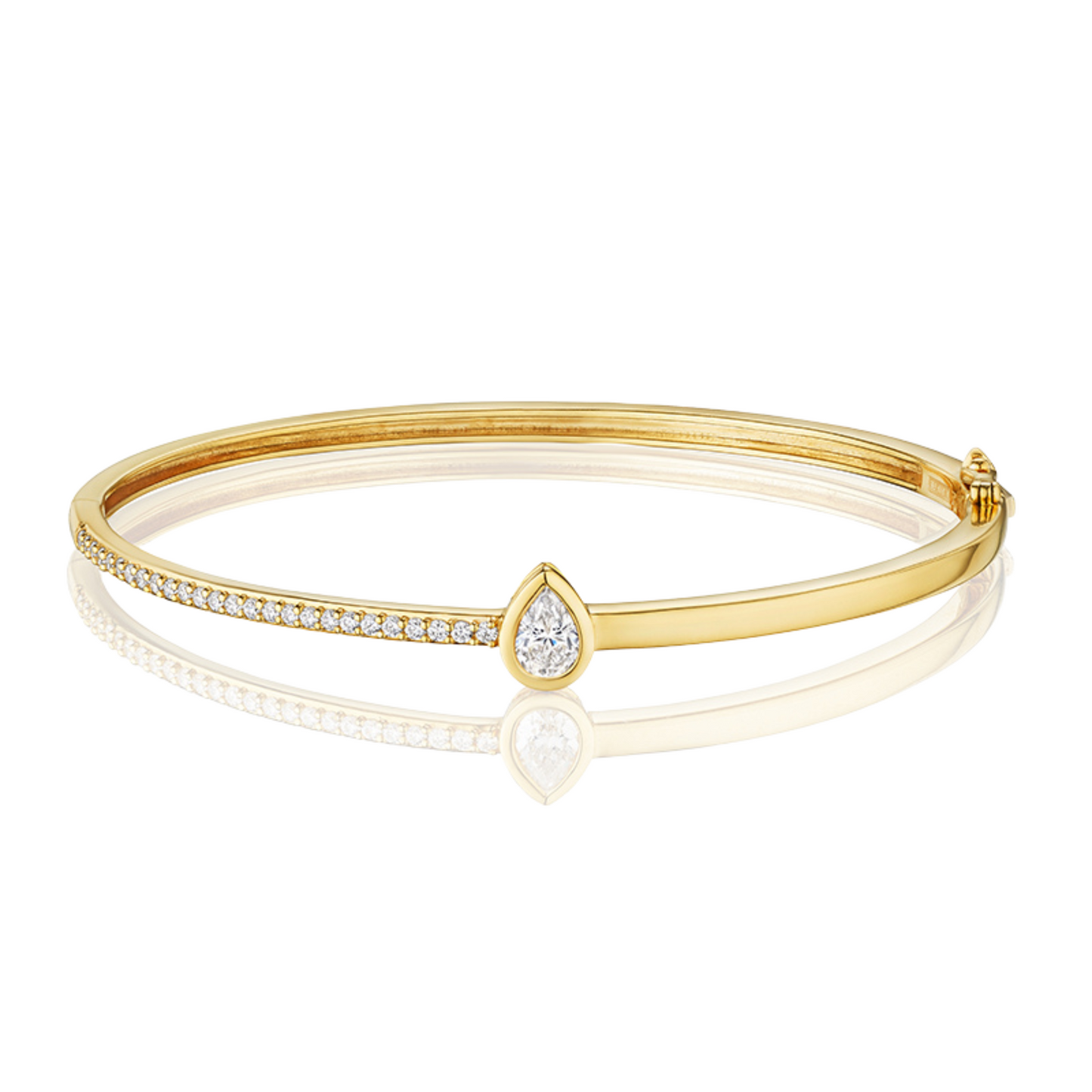 A. Jaffe Solitaire Bangle Bracelet