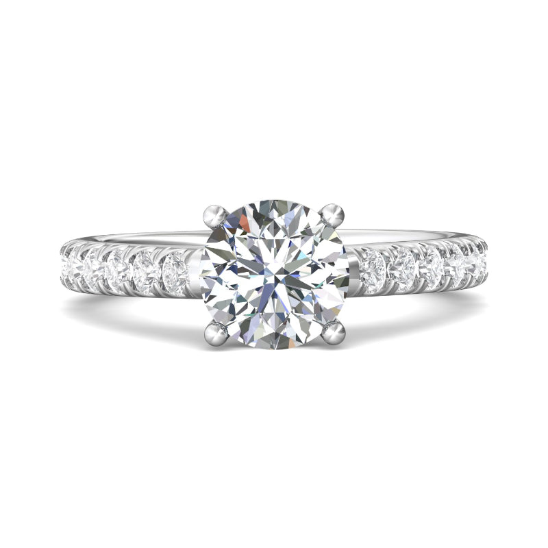 Martin Flyer White 18K Cathedral Ring