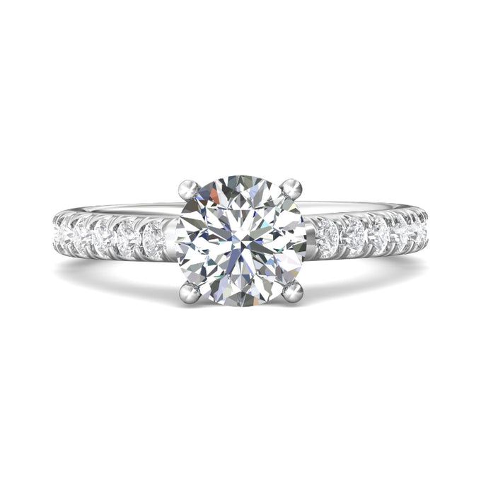 Martin Flyer White 18K Cathedral Ring