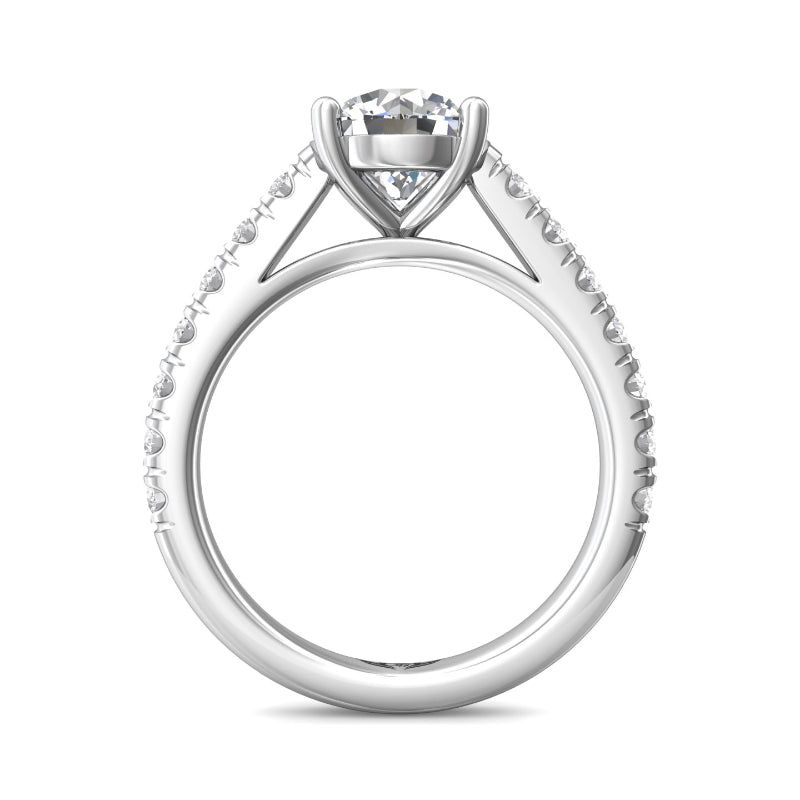 Martin Flyer White 18K Cathedral Ring