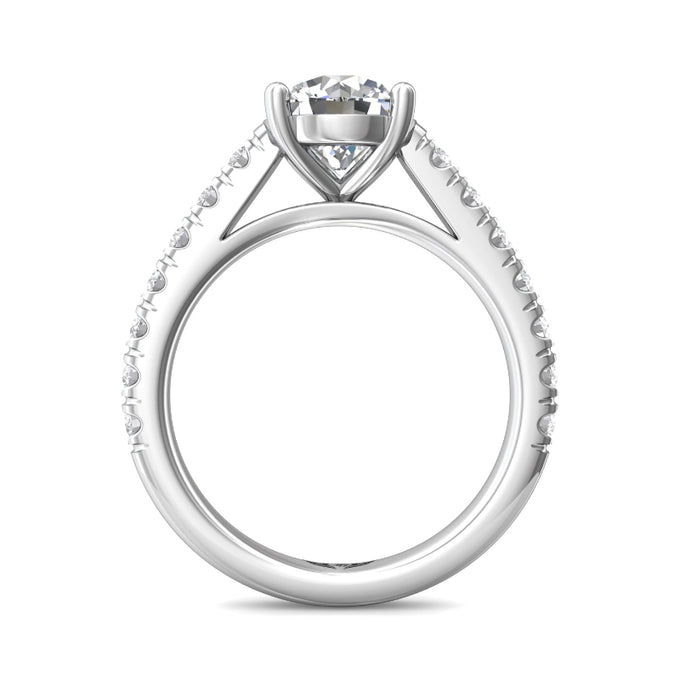 Martin Flyer White 18K Cathedral Ring