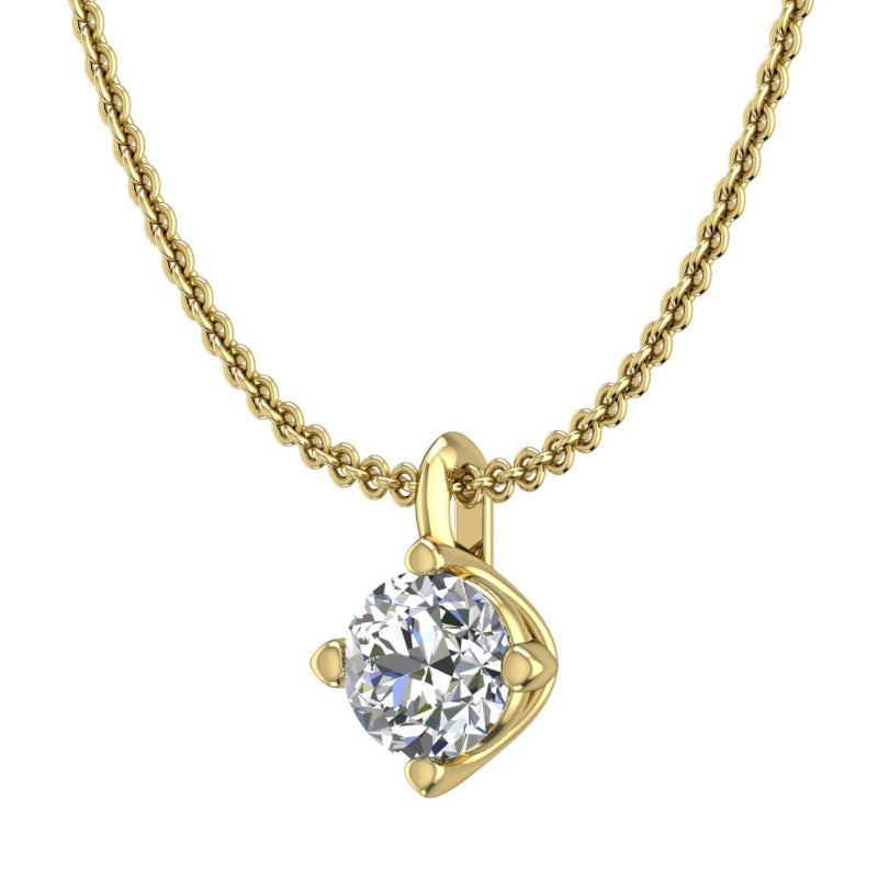 Martin Flyer Lady's Yellow 18 Karat Pendant