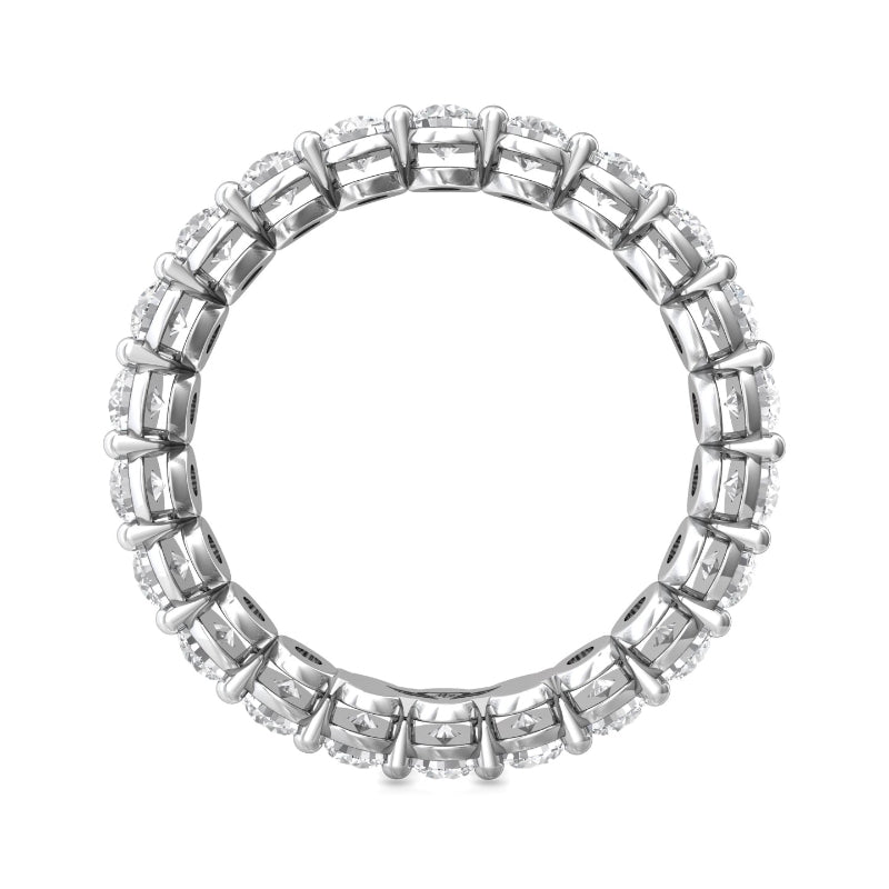 Martin Flyer Lady's White 18K Eternity Anniversary Ring - 1.85 carats