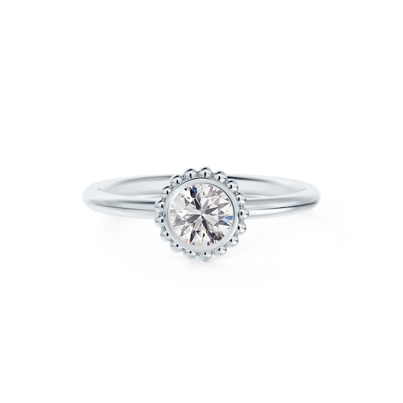 De Beers Forevermark Lady's White Diamond Stack Ring