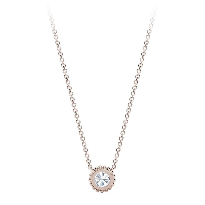 Martin Flyer Lady's Rose 18K Stationary Pendant