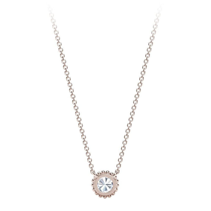 Martin Flyer Lady's Rose 18K Stationary Pendant