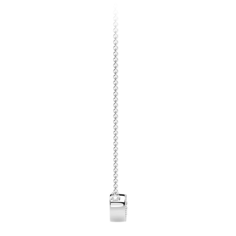 Martin Flyer Lady's White 18 Karat Necklace
