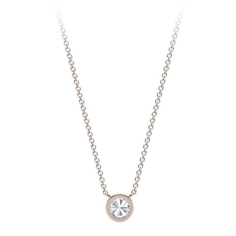 Martin Flyer Lady's Rose 18 Karat Pendant MFFMT2060-30-RG