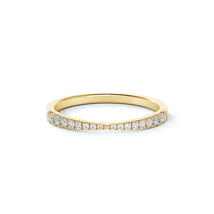 De Beers Forevermark Lady's Yellow 14K Wedding Band