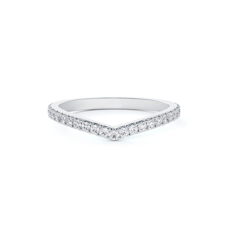 De Beers Forevermark Lady's Platinum Wedding Band