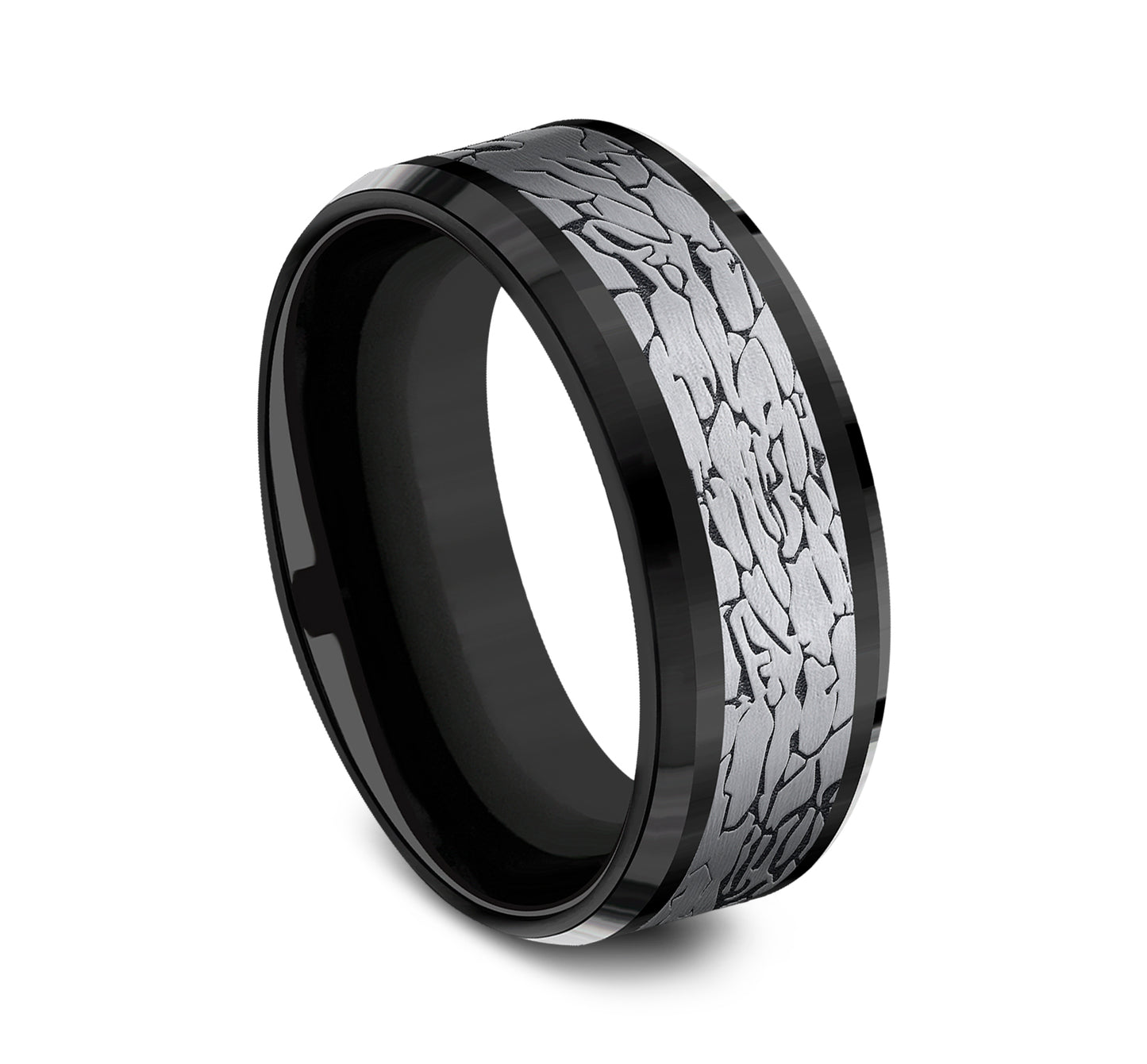 THE LEGEND, Black Titanium and Grey Tantalum Band