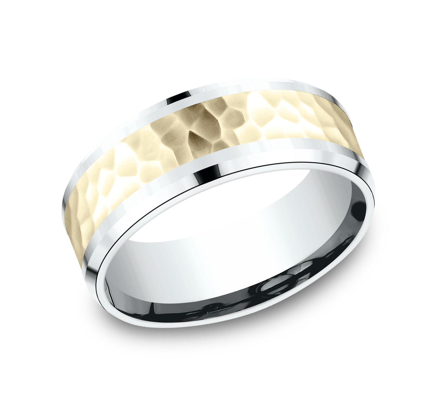 Hammered Gold Band