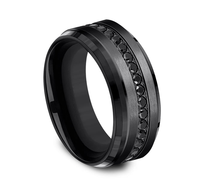 Deputy Black Leather Belt