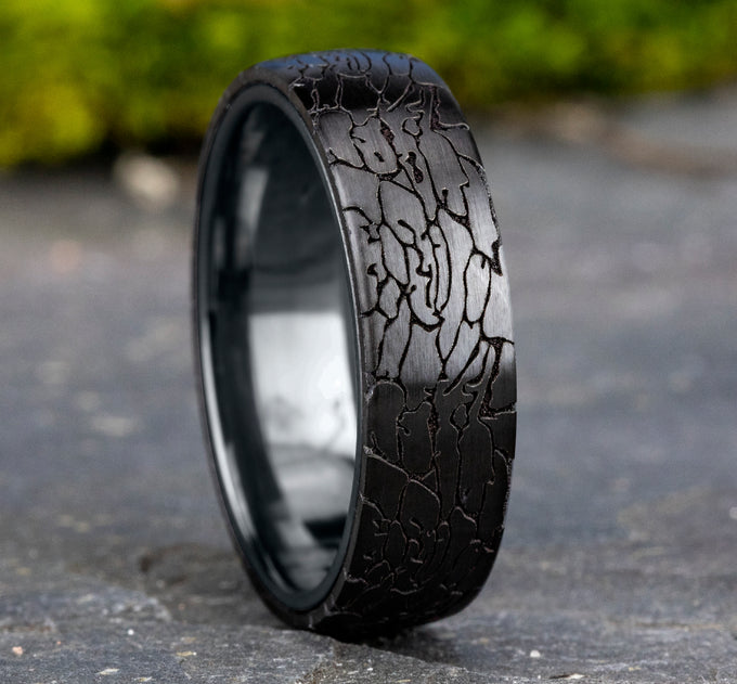 Avalon Black Leather Backpack