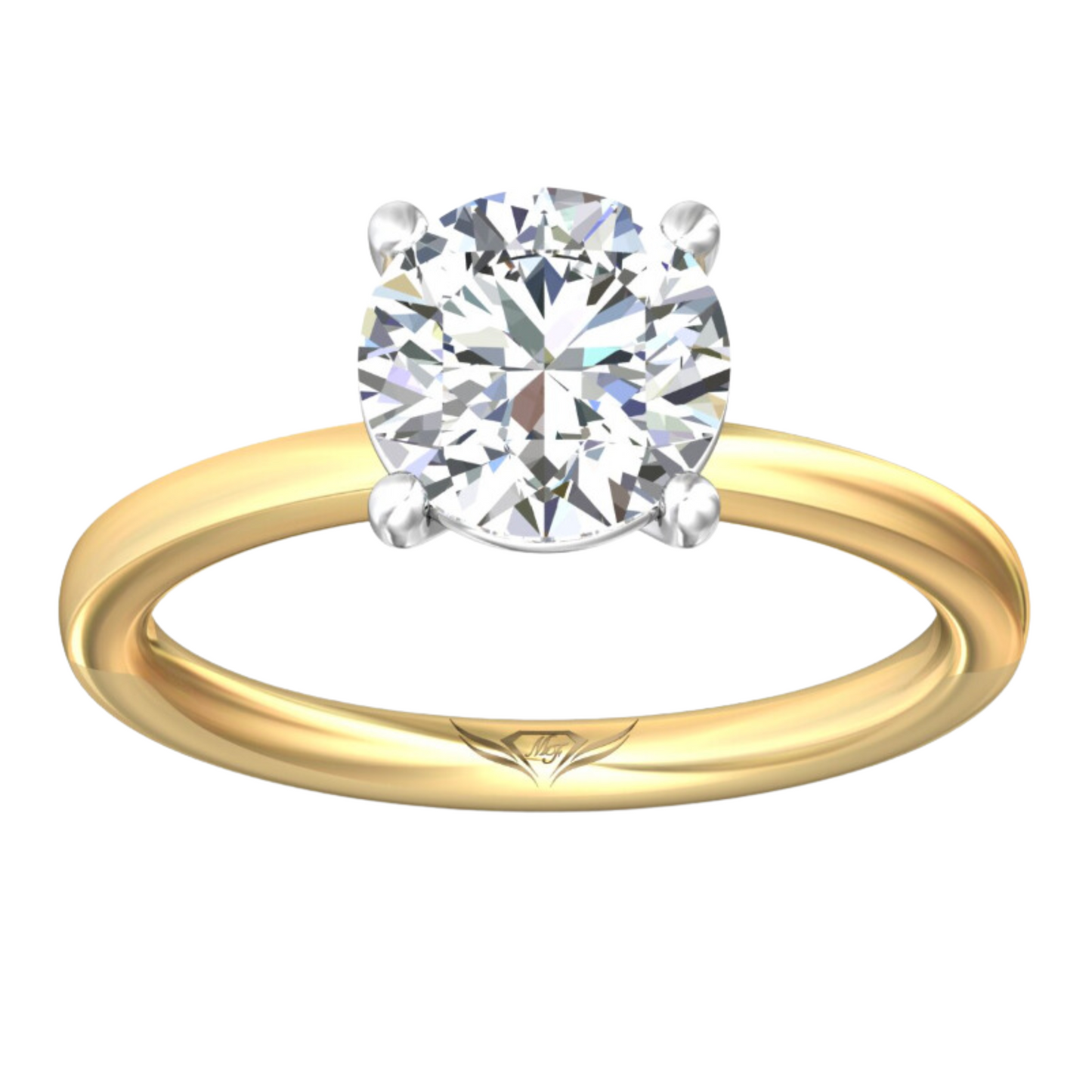 Martin Flyer Solitaire Engagement Ring