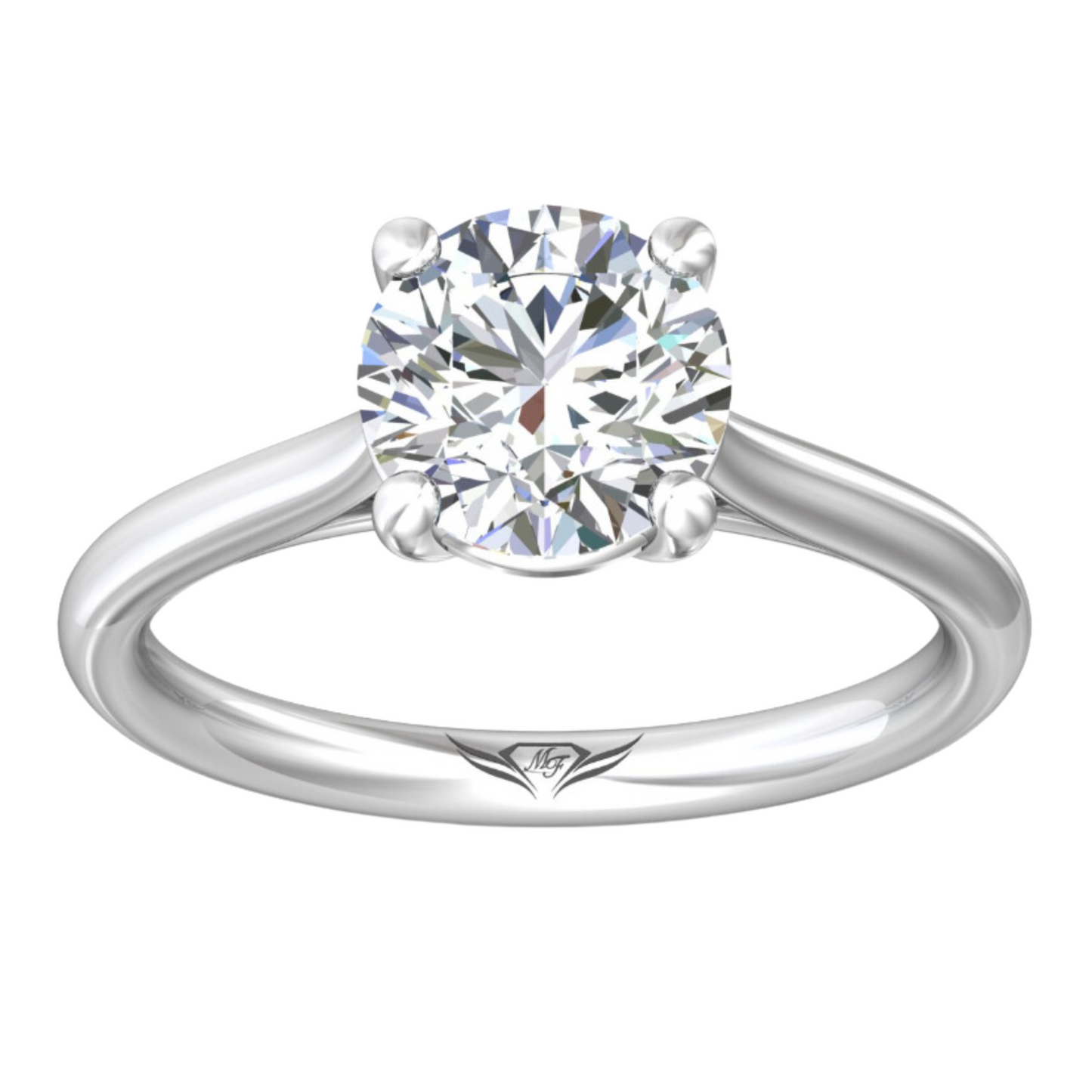 Martin Flyer Solitaire Engagement Ring