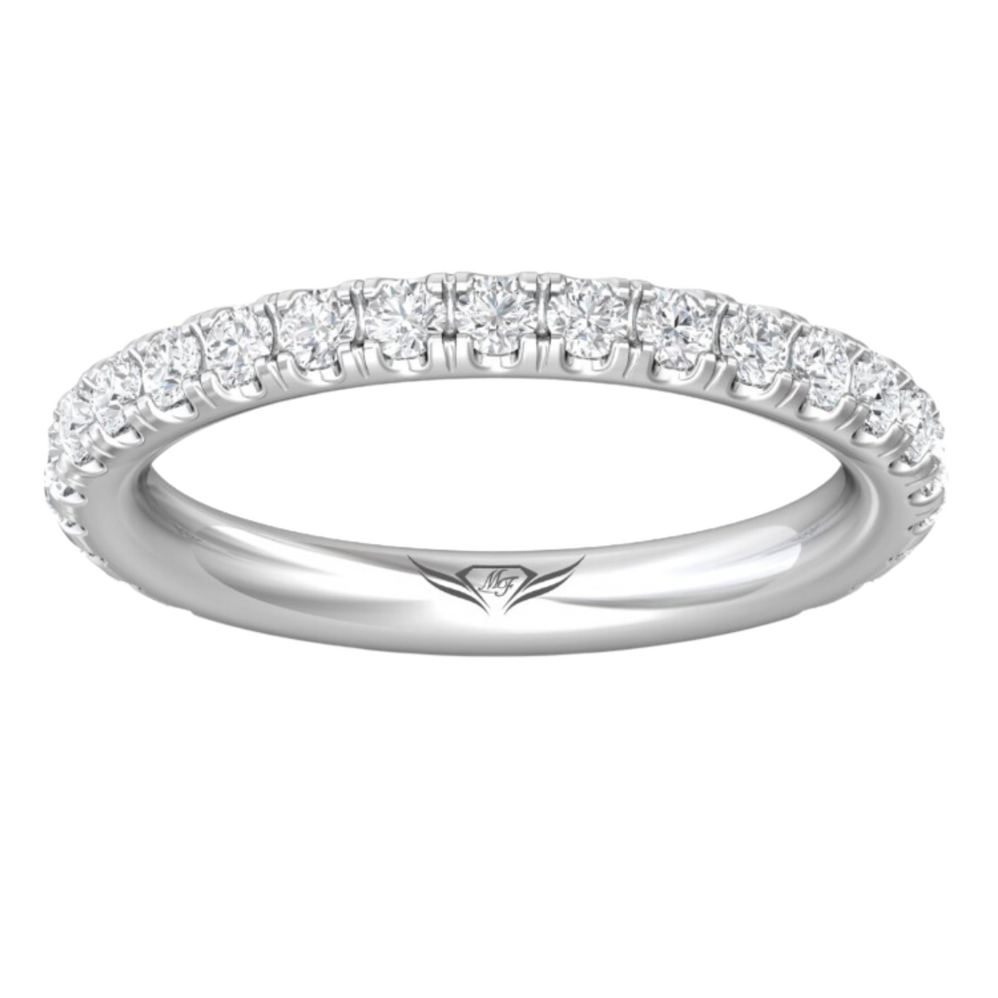 Martin Flyer Diamond Wedding Band