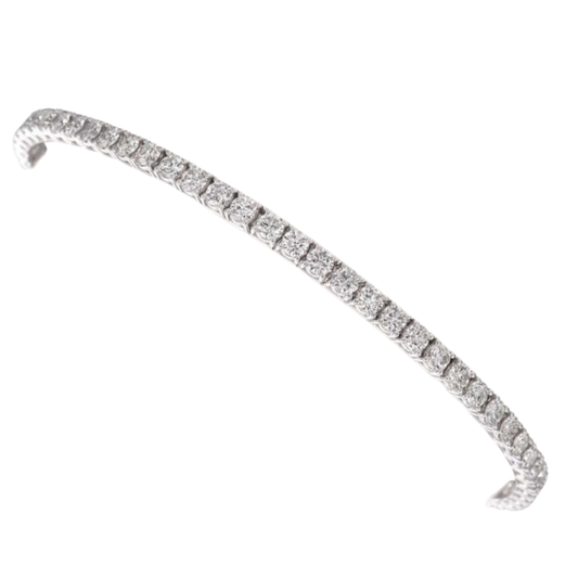 18 Karat Diamond Tennis Bracelet