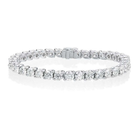 18 Karat Diamond Tennis Bracelet