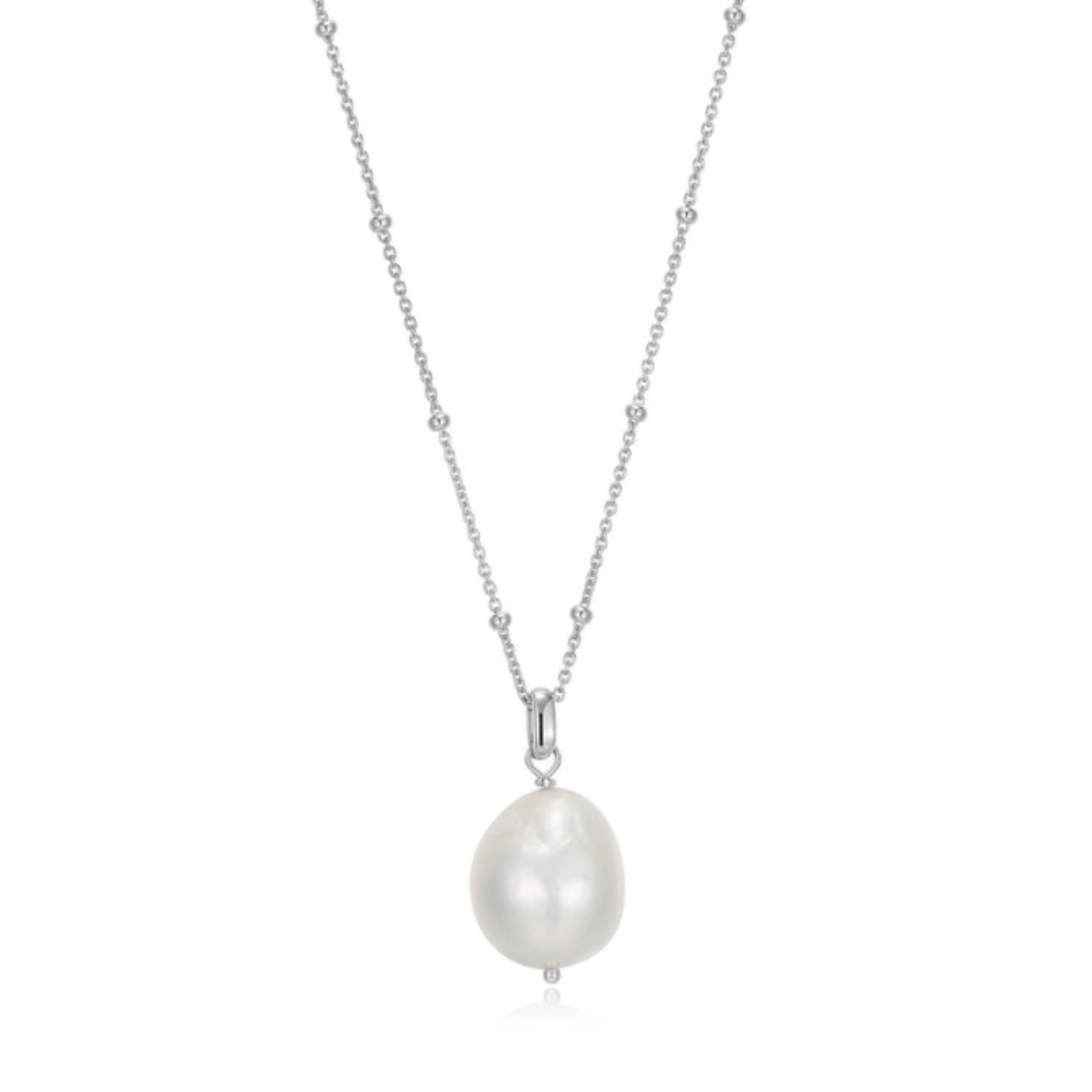 Sterling Silver Pearl Drop Pendant
