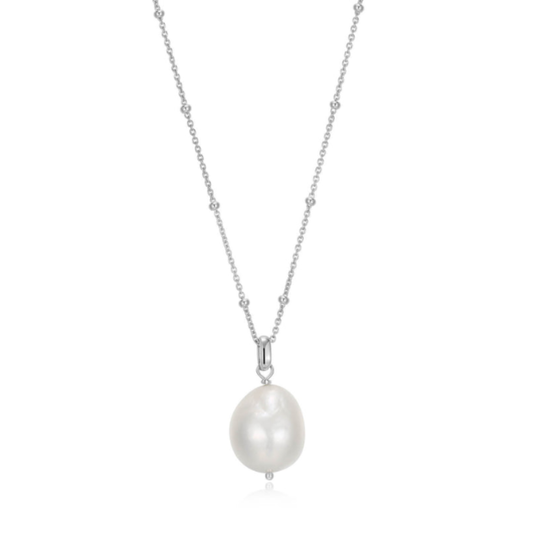 Sterling Silver Pearl Drop Pendant