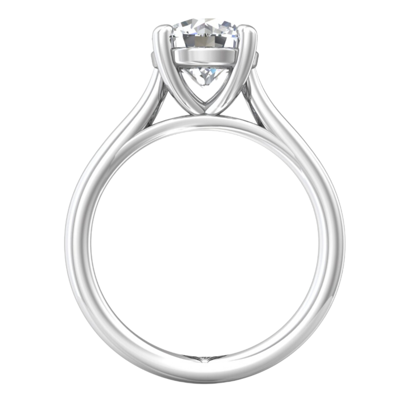 Martin Flyer Solitaire Engagement Ring