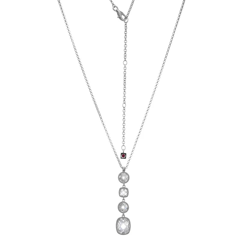 Sterling Silver Essence CZ Pendant