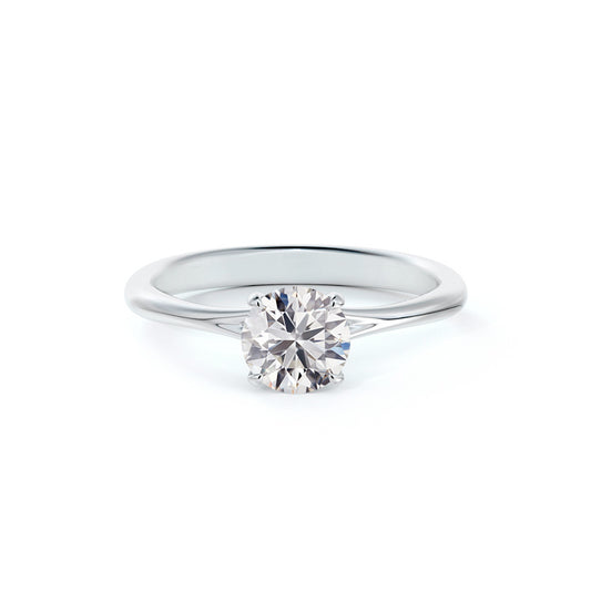 De Beers Forevermark Lady's Platinum Solitaire Engagement Ring
