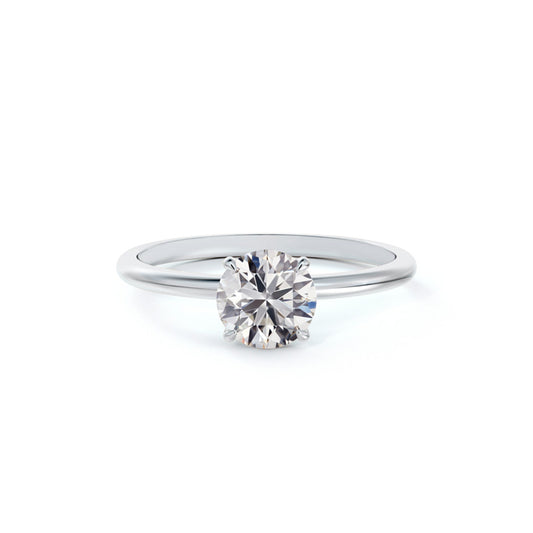 De Beers Forevermark - Micaela's Floating Round Engagement Ring