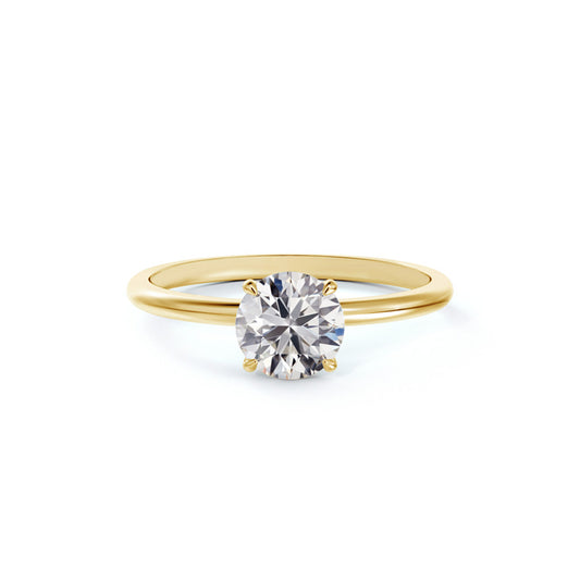 De Beers Forevermark - Micaela's Floating Round Engagement Ring