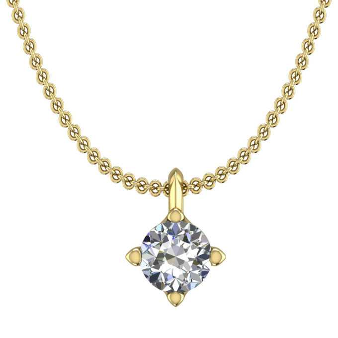 Martin Flyer Lady's Yellow 18 Karat Pendant