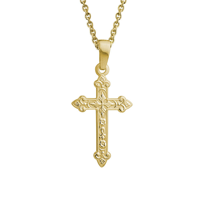 14 inch outlet cross necklace