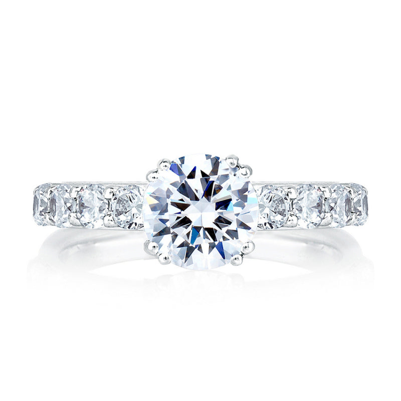 A. Jaffe Timeless Classic Shared Prong Engagement Ring