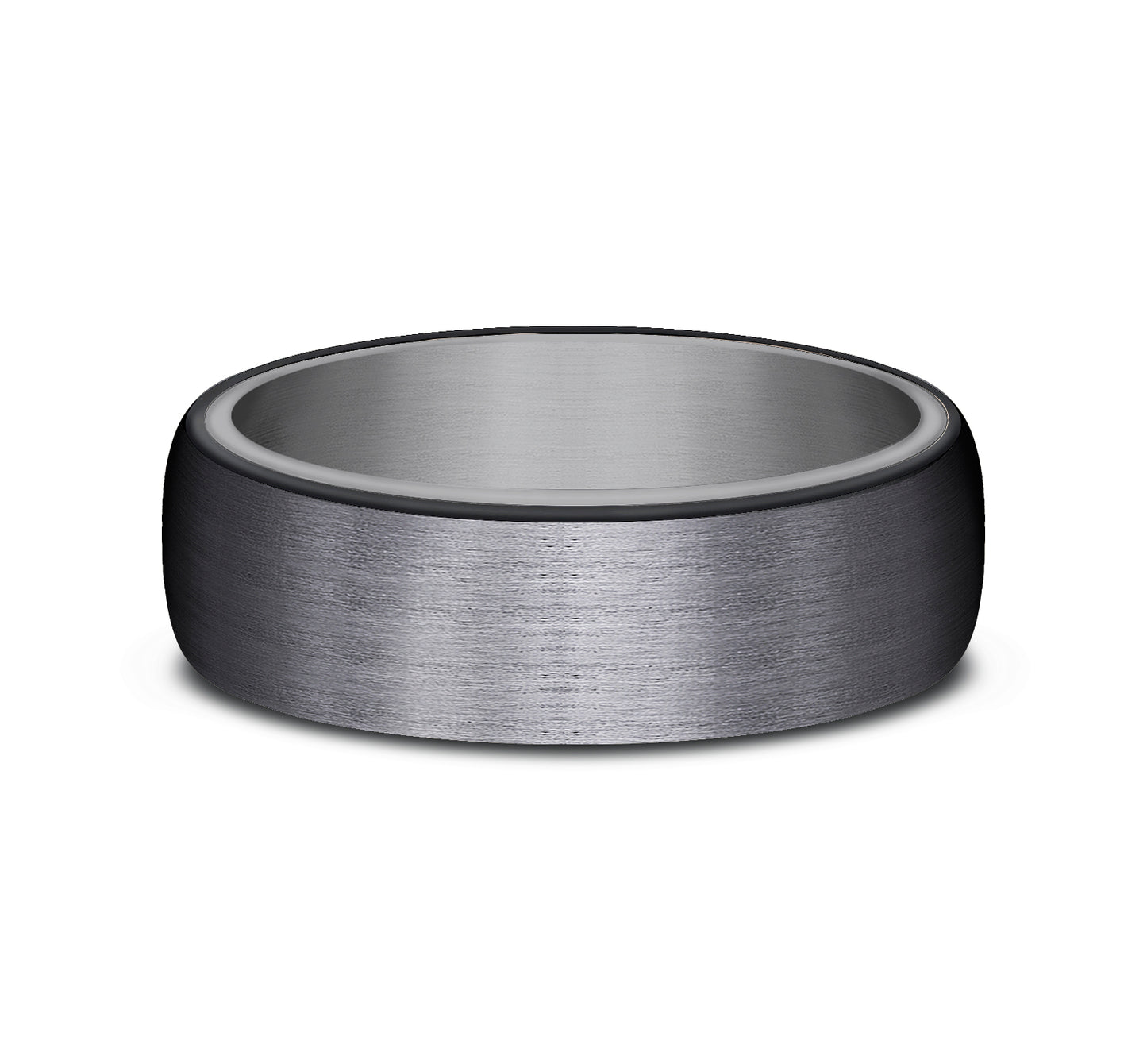 Baron black leather belt with gold buckle